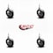 Service Caster 2.25 Inch Bright Chrome Soft Tread Ball Caster -5/16 Inch Threaded Stem, 4PK SCC-TS01S214-DCR-BC-5161812-4 - alternate 3
